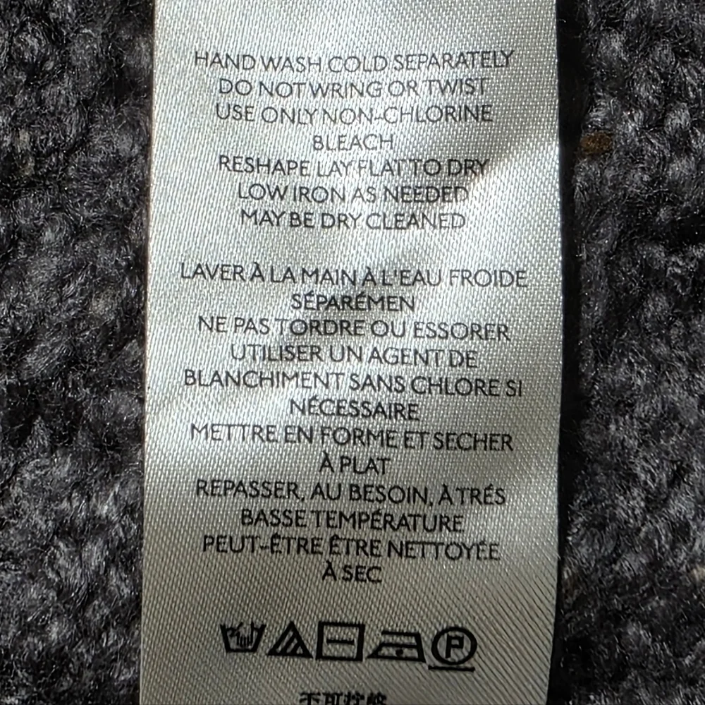 EUC FREE PEOPLE COZY CABLE OFF-SHOULDER CHARCOAL GREY SWEATER SZ XS